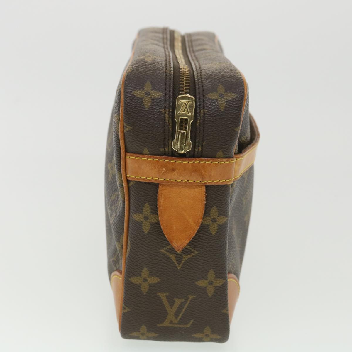 LOUIS VUITTON Monogram Compiegne 28 Clutch Bag M51845 LV 38531