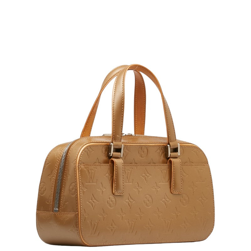 Louis Vuitton Monogram Matt Shelton Handbag M55177 Ambre Gold Leather  Louis Vuitton