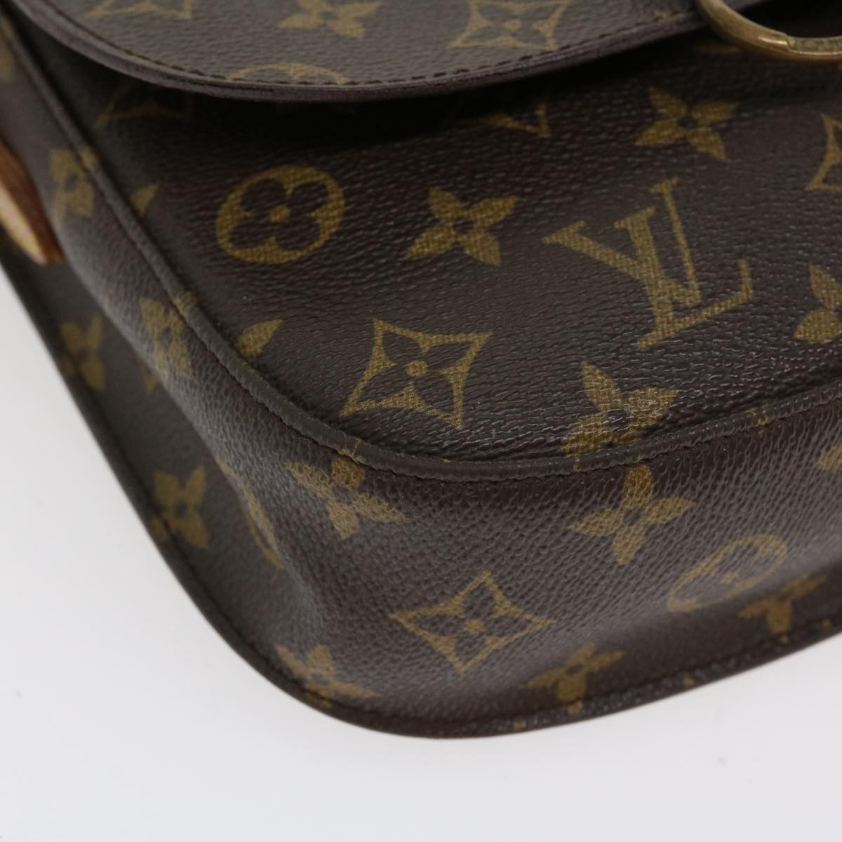 LOUIS VUITTON Monogram Saint Cloud MM Shoulder Bag M51243 LV 38561