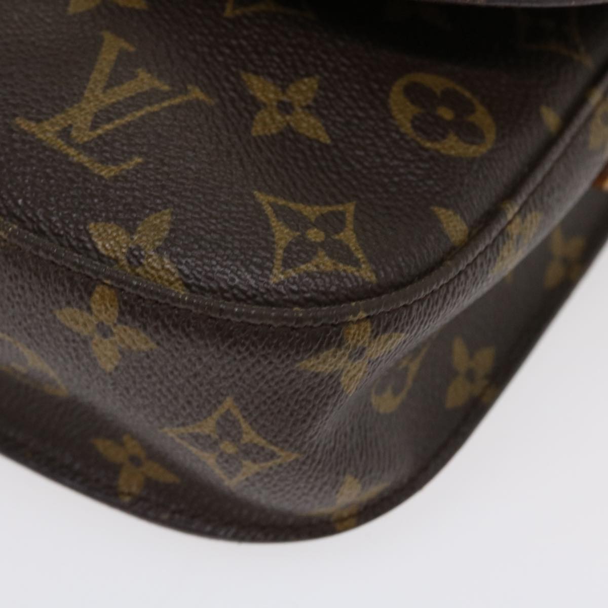 LOUIS VUITTON Monogram Saint Cloud MM Shoulder Bag M51243 LV 38561
