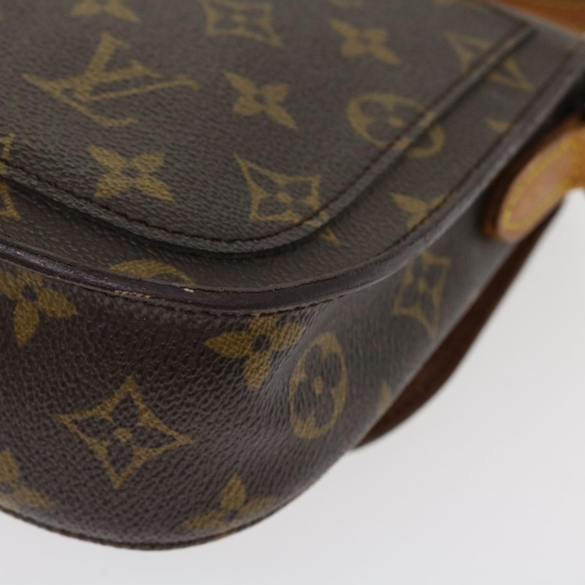 LOUIS VUITTON Monogram Saint Cloud MM Shoulder Bag M51243 LV 38561