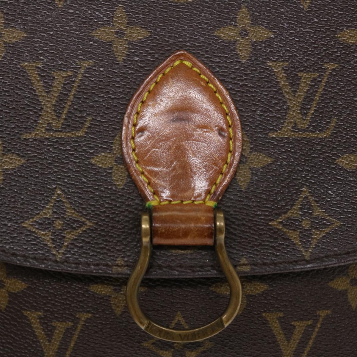 LOUIS VUITTON Monogram Saint Cloud MM Shoulder Bag M51243 LV 38561