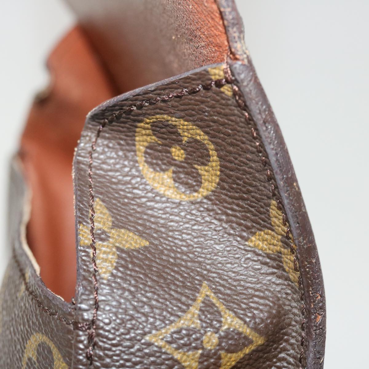 LOUIS VUITTON Monogram Saint Cloud MM Shoulder Bag M51243 LV 38561