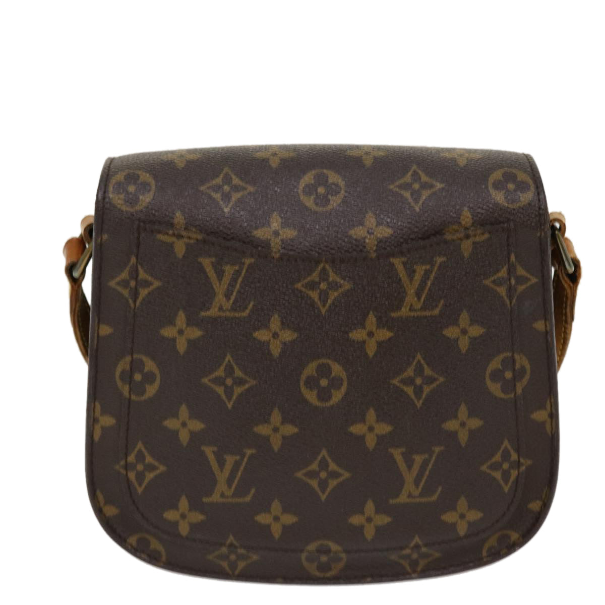 LOUIS VUITTON Monogram Saint Cloud MM Shoulder Bag M51243 LV 38561