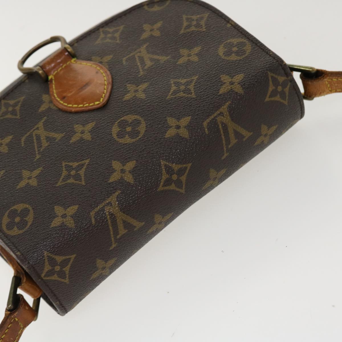 LOUIS VUITTON Monogram Saint Cloud MM Shoulder Bag M51243 LV 38561