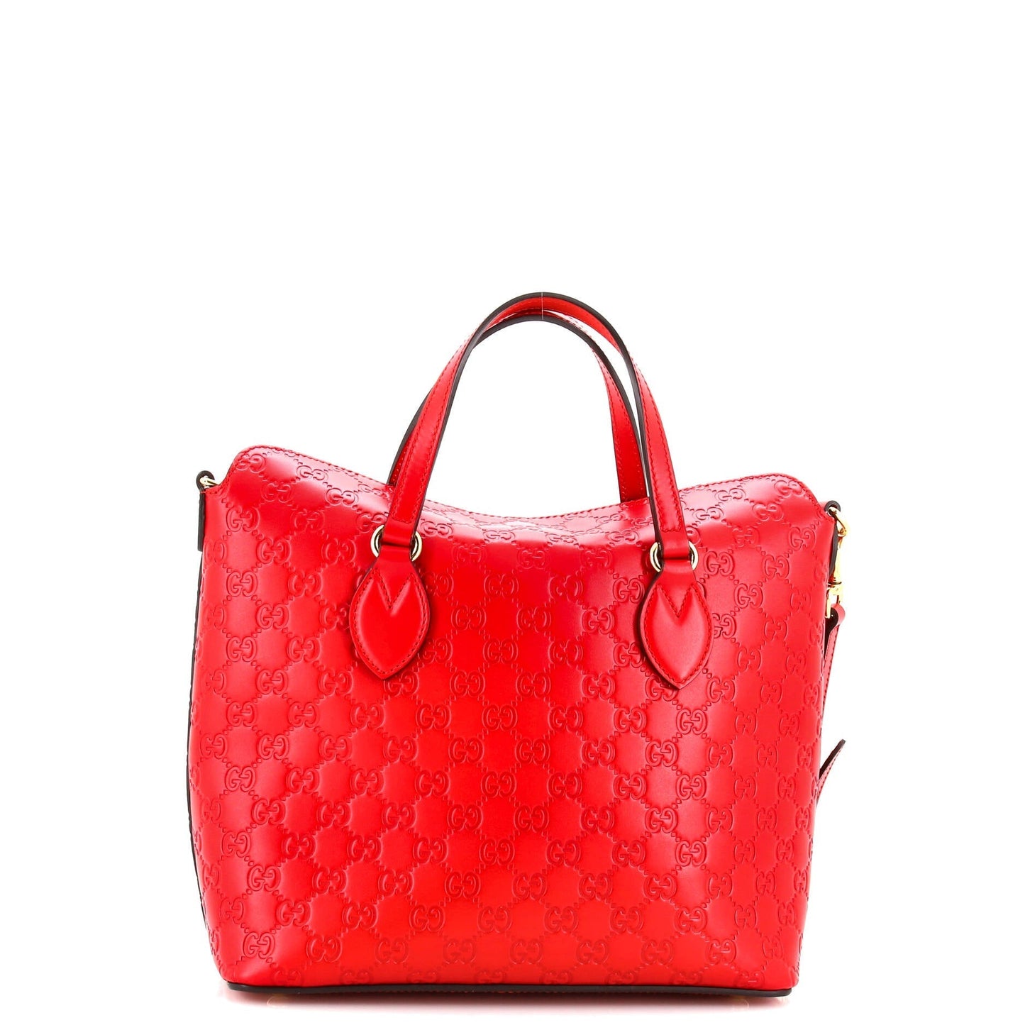 Signature Fold Over Tote Guccissima Leather Medium