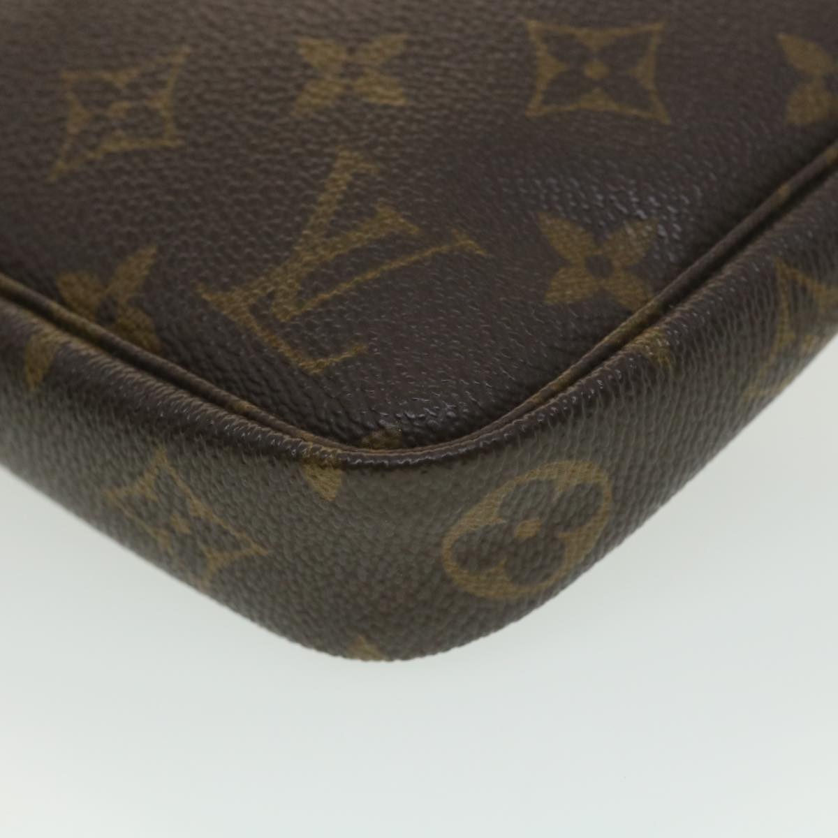 LOUIS VUITTON Monogram Pochette Accessoires Pouch M51980 LV 38651