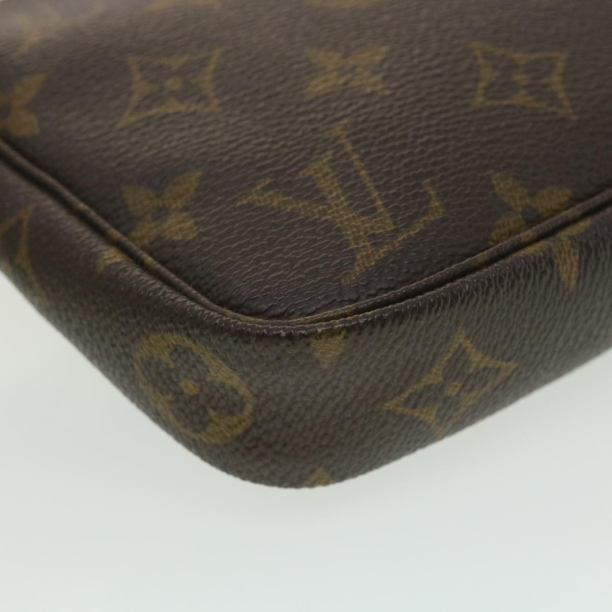 LOUIS VUITTON Monogram Pochette Accessoires Pouch M51980 LV 38651