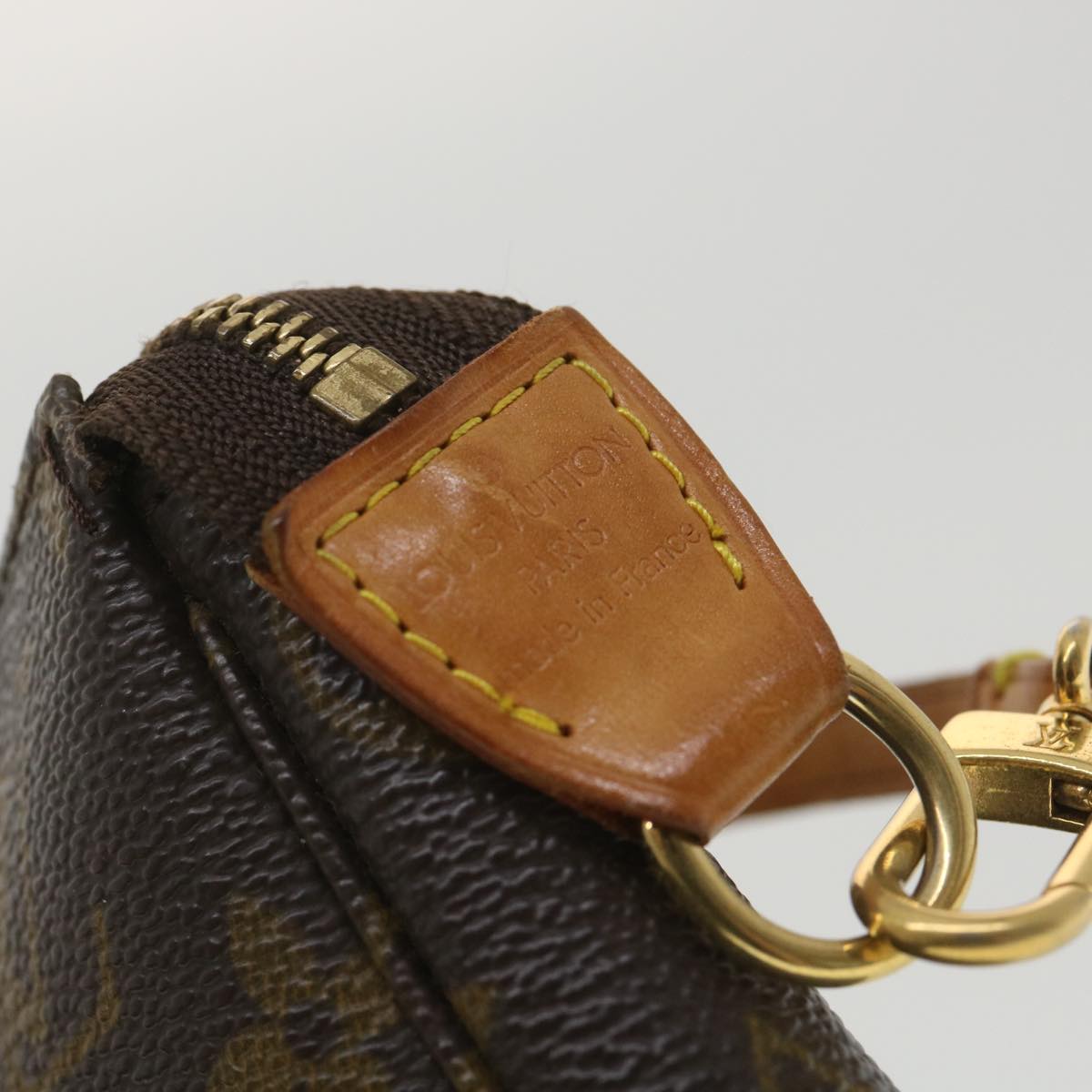 LOUIS VUITTON Monogram Pochette Accessoires Pouch M51980 LV 38651