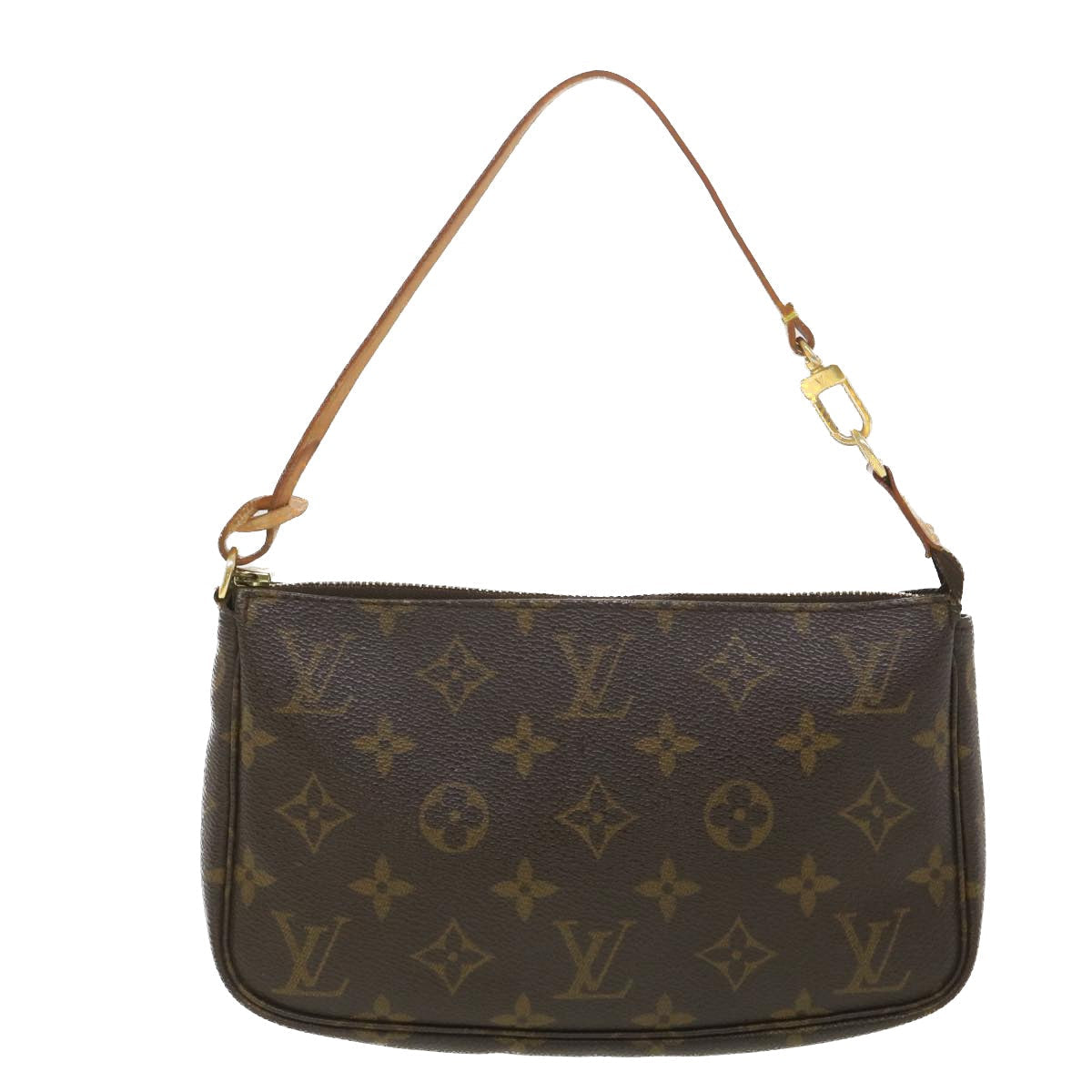 LOUIS VUITTON Monogram Pochette Accessoires Pouch M51980 LV 38651