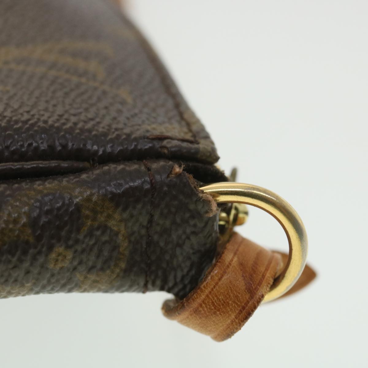 LOUIS VUITTON Monogram Pochette Accessoires Pouch M51980 LV 38651