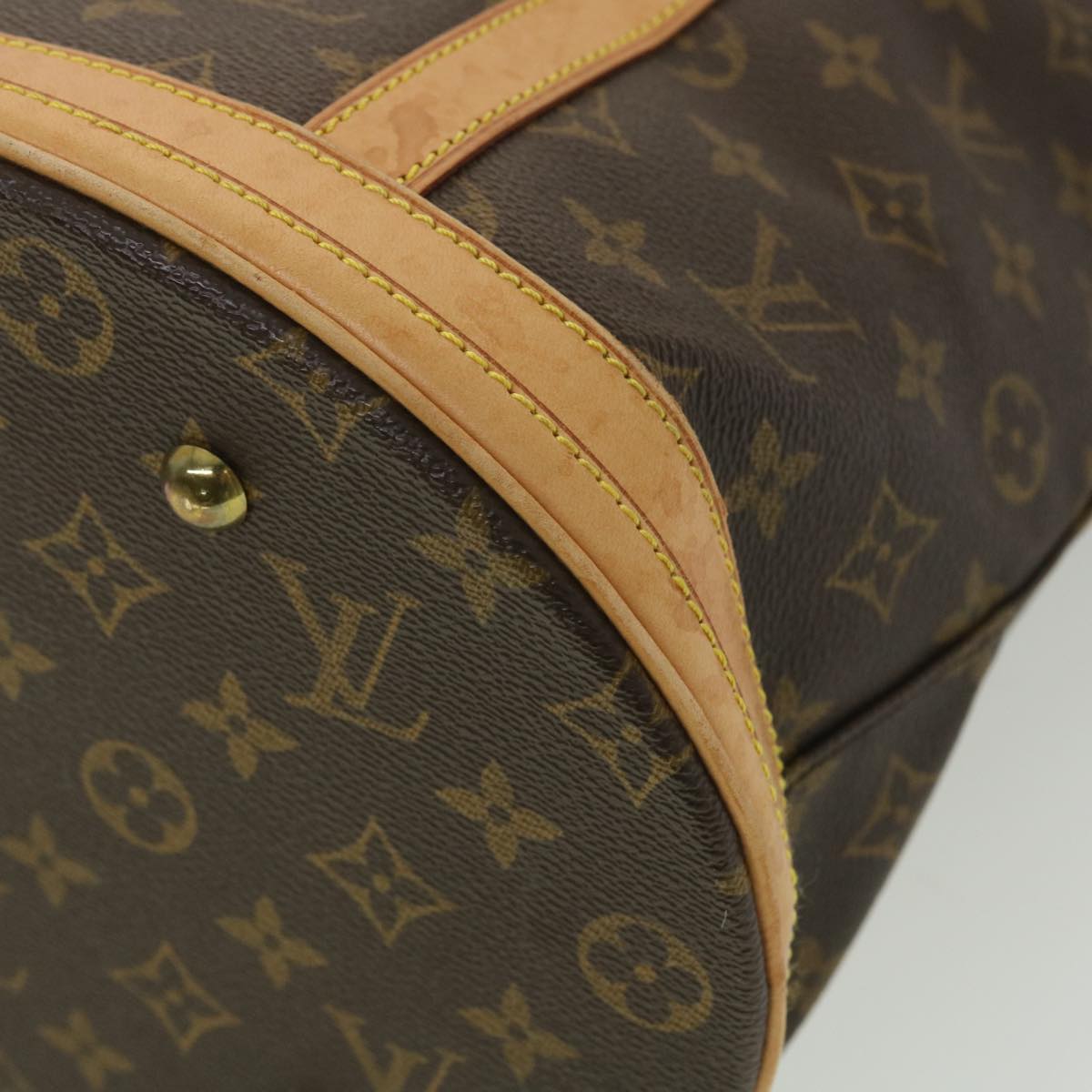 LOUIS VUITTON Monogram Bucket GM Shoulder Bag M42236 LV 38681