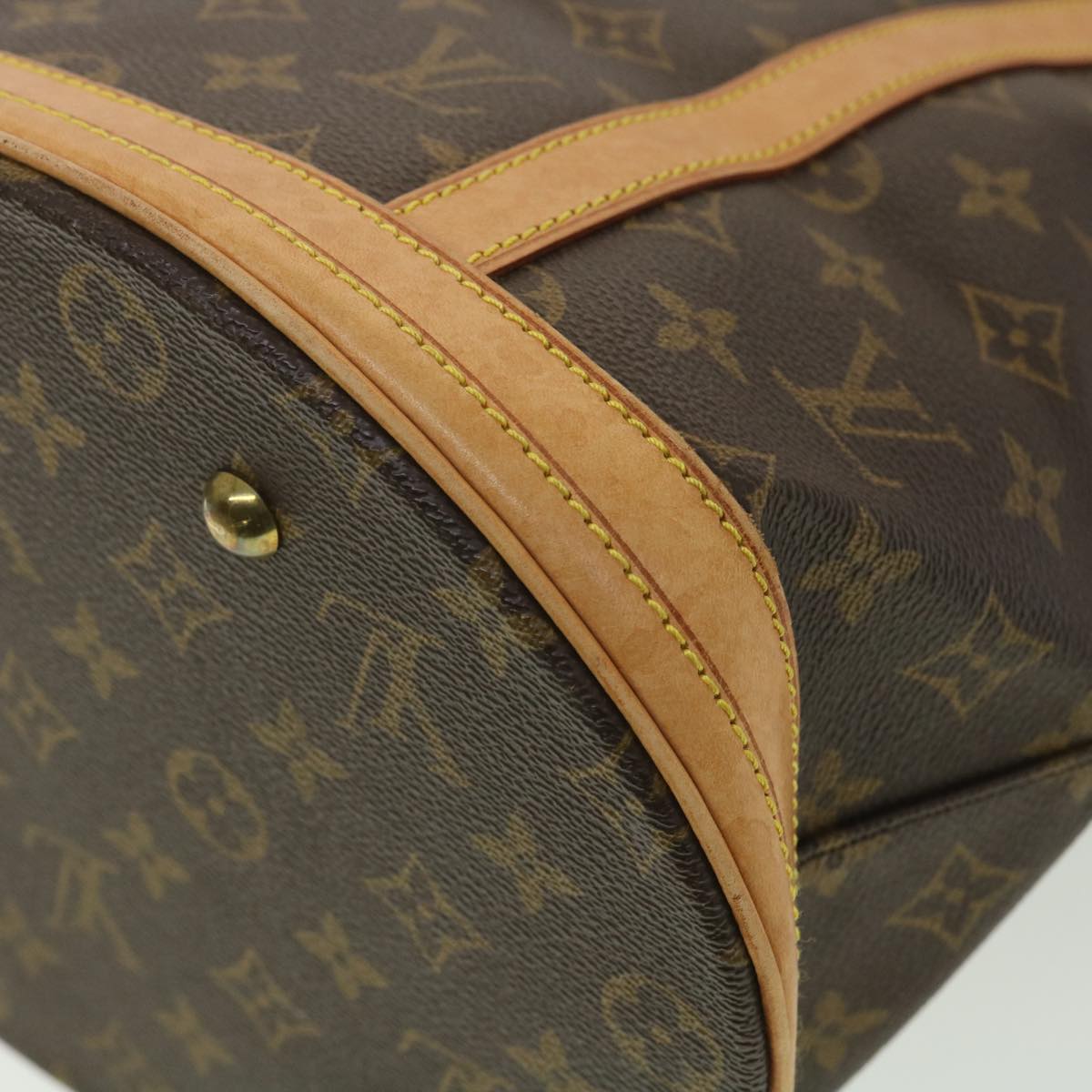 LOUIS VUITTON Monogram Bucket GM Shoulder Bag M42236 LV 38681