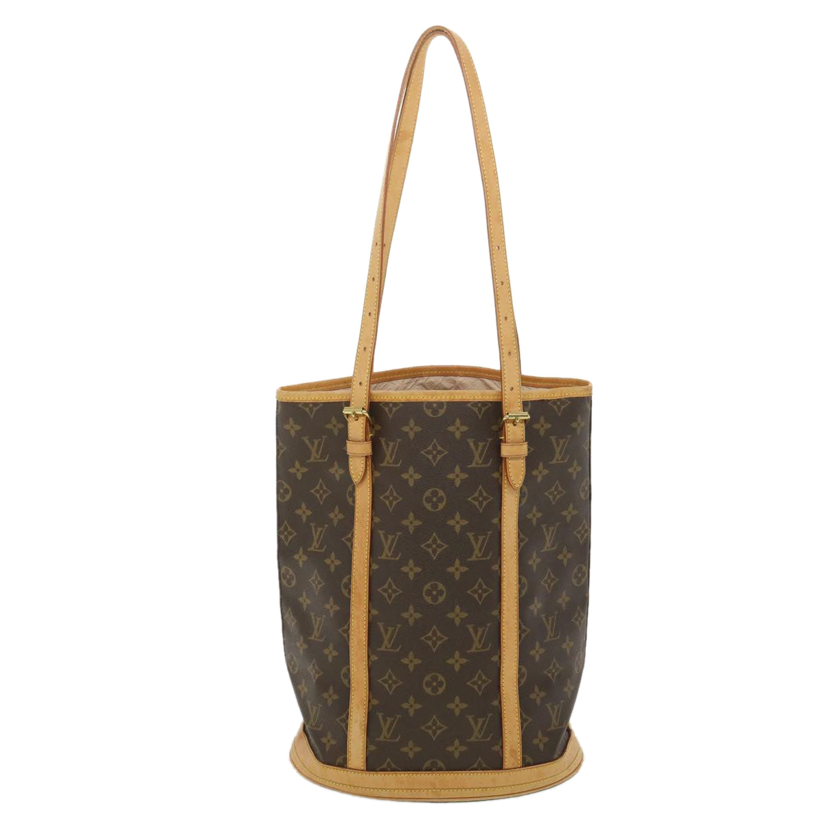 LOUIS VUITTON Monogram Bucket GM Shoulder Bag M42236 LV 38681