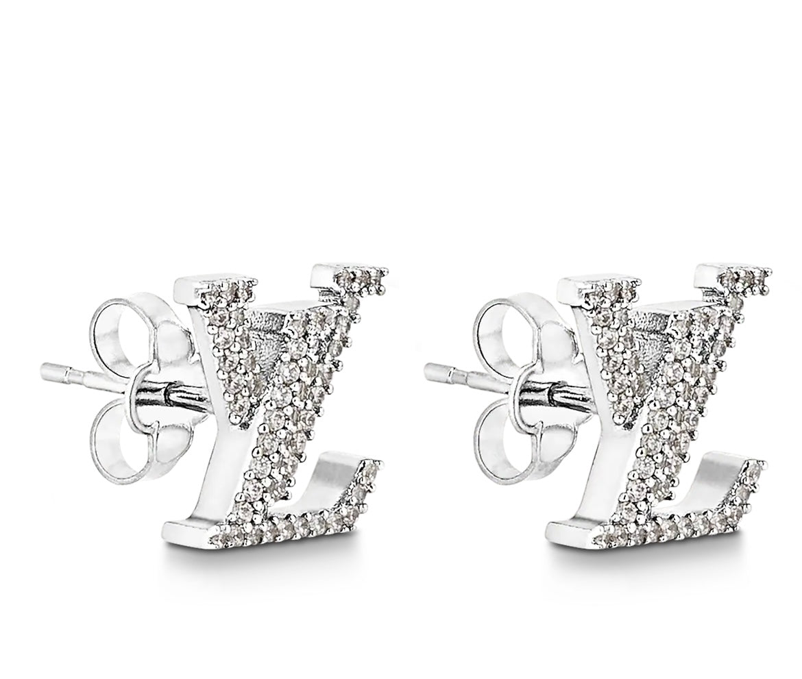 Louis Vuitton Iconic Earrings Palladium (RRP £385)