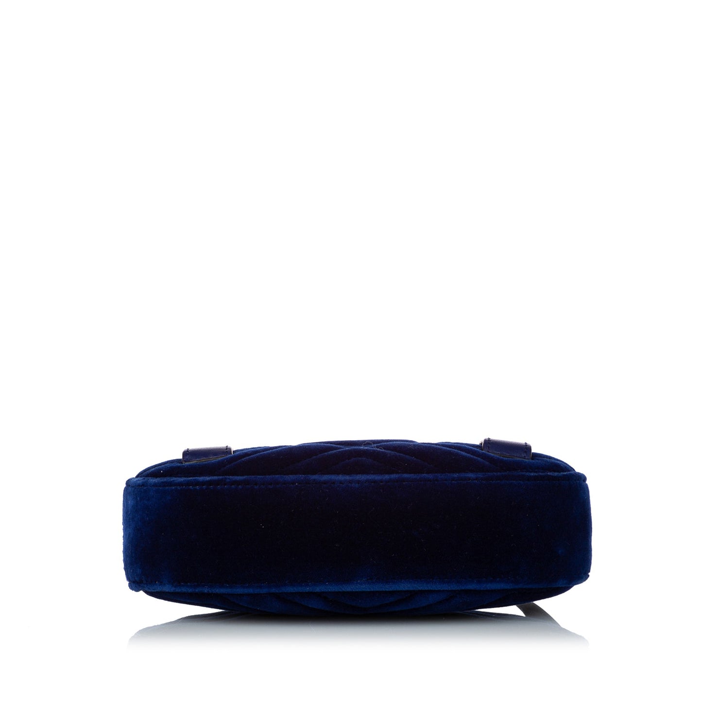 Gucci GG Marmont blue Velvet Belt Bag