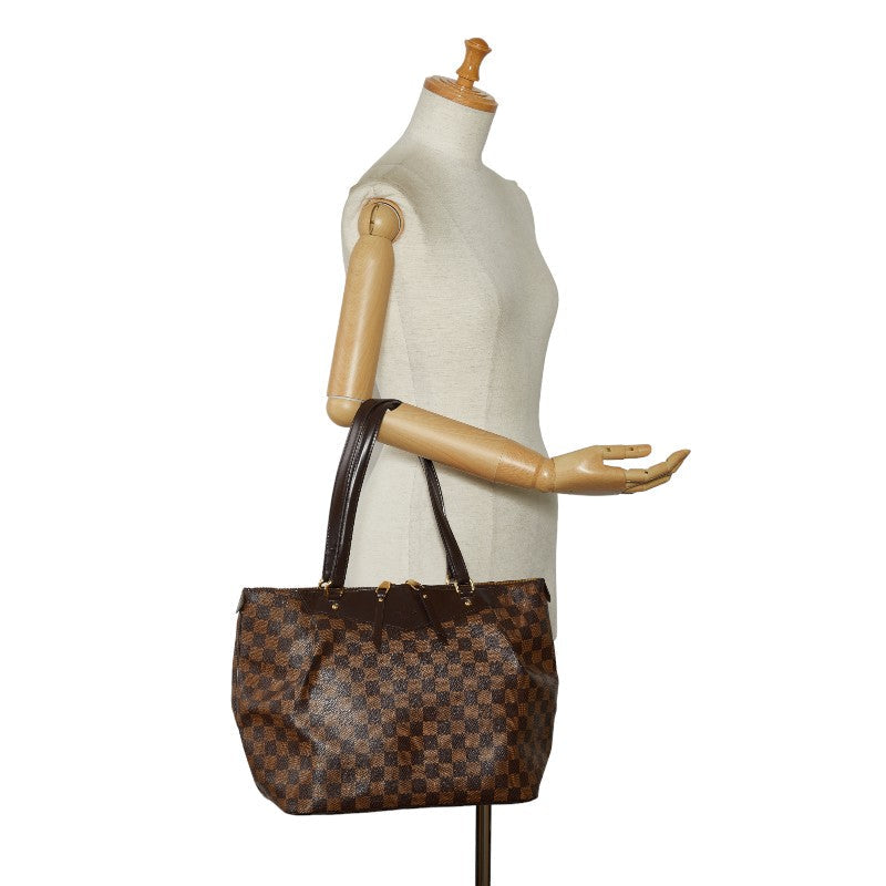 Louis Vuitton Damier Waistminster N41103 Brown PVC Leather  Louis Vuitton
