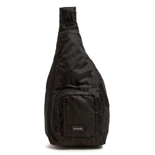 Sling Backpack-Black-Image 1-Vera Bradley