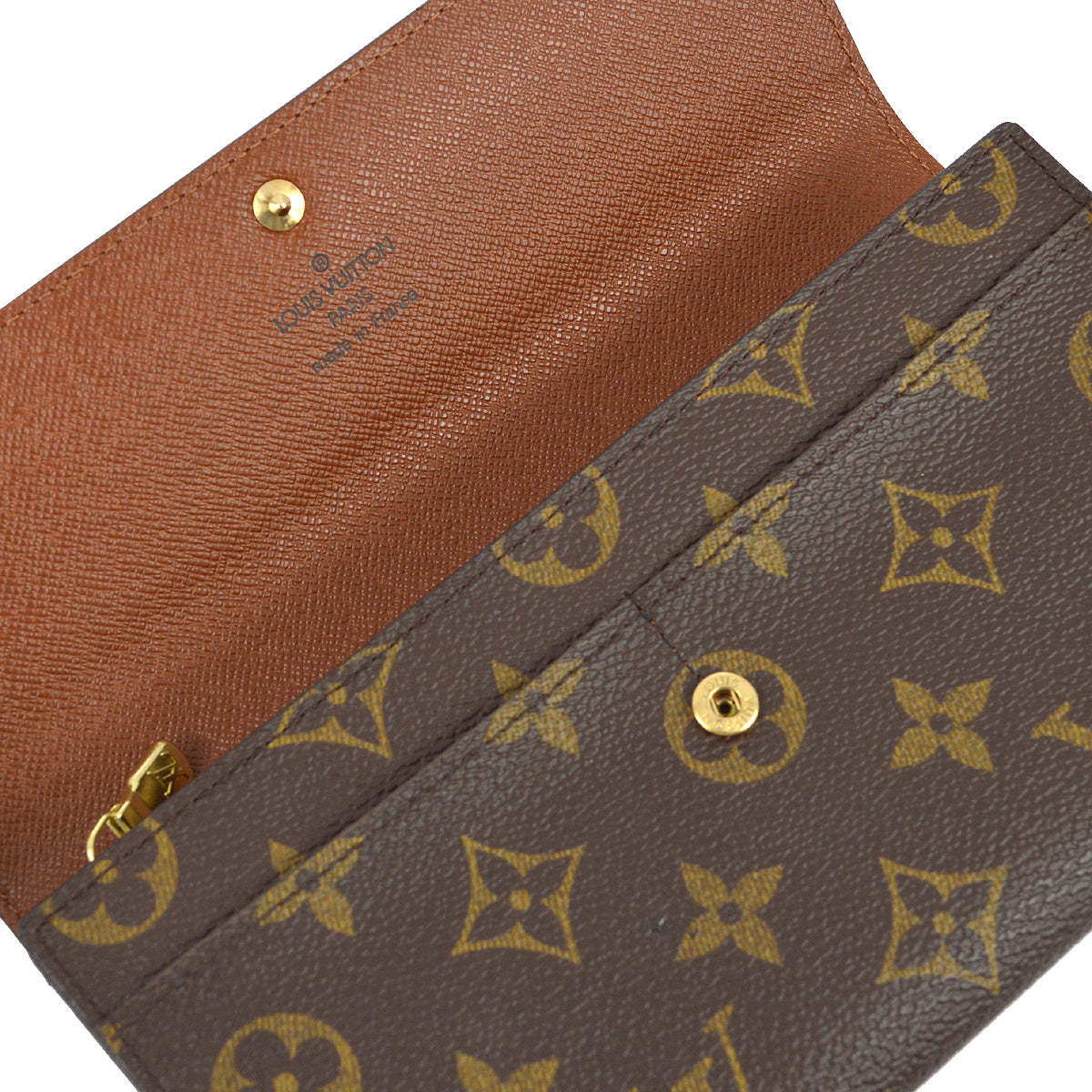Louis Vuitton 2002 Monogram Porte Monnaie Credit M61726