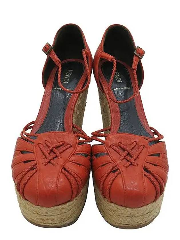 Luxury Fendi Smith Market Used Luxury Orange Shoes Women s