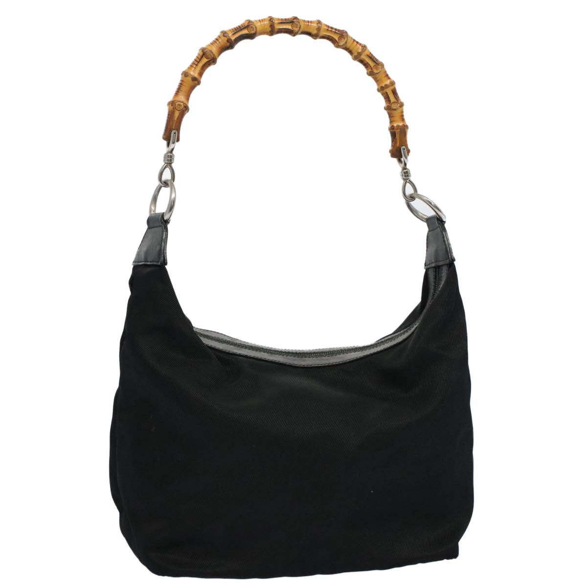 Luxury Gucci Trending 2025 Bamboo  Synthetic Shoulder Bag ()
