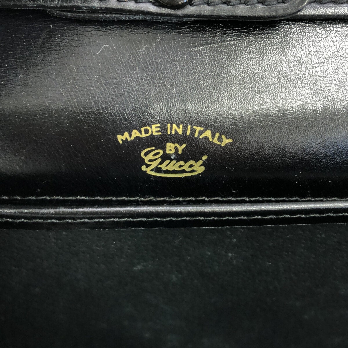 Gucci Old Gucci  Leather Shoulder Bag ()