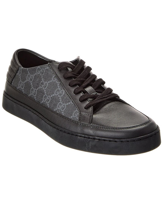 Gucci GG Supreme Canvas & Leather Sneaker