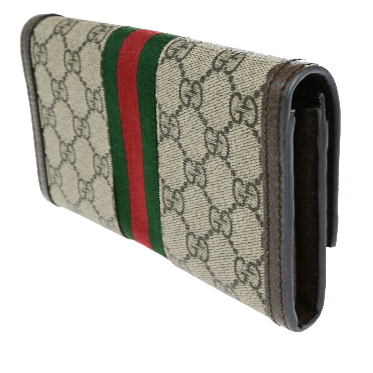 Luxury Gucci Trending 2025 Ophidia  Canvas Wallet