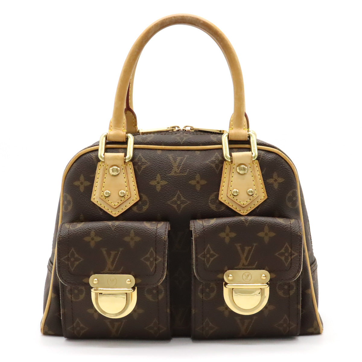 Louis Vuitton Monogram Manhattan PM Handbag M40026  Louis Vuitton
