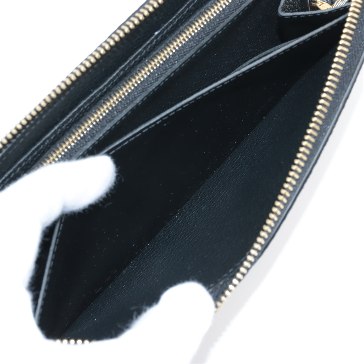 Louis Vuitton Bi-Color Monogram Implant Portefolio Claimance M82338 Noneir Round  Wallet