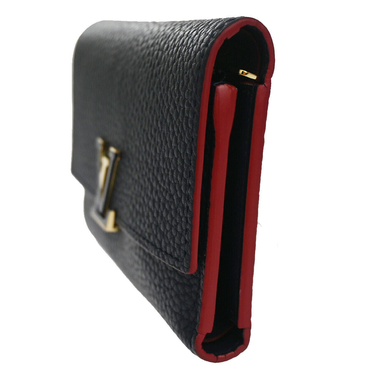 Louis Vuitton Capucines  Leather Wallet  ()