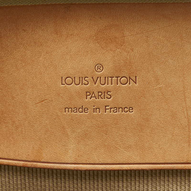 Louis Vuitton Monogram Sirius 45 Travel Bag Boston Bag M41408 Brown PVC Leather  Louis Vuitton