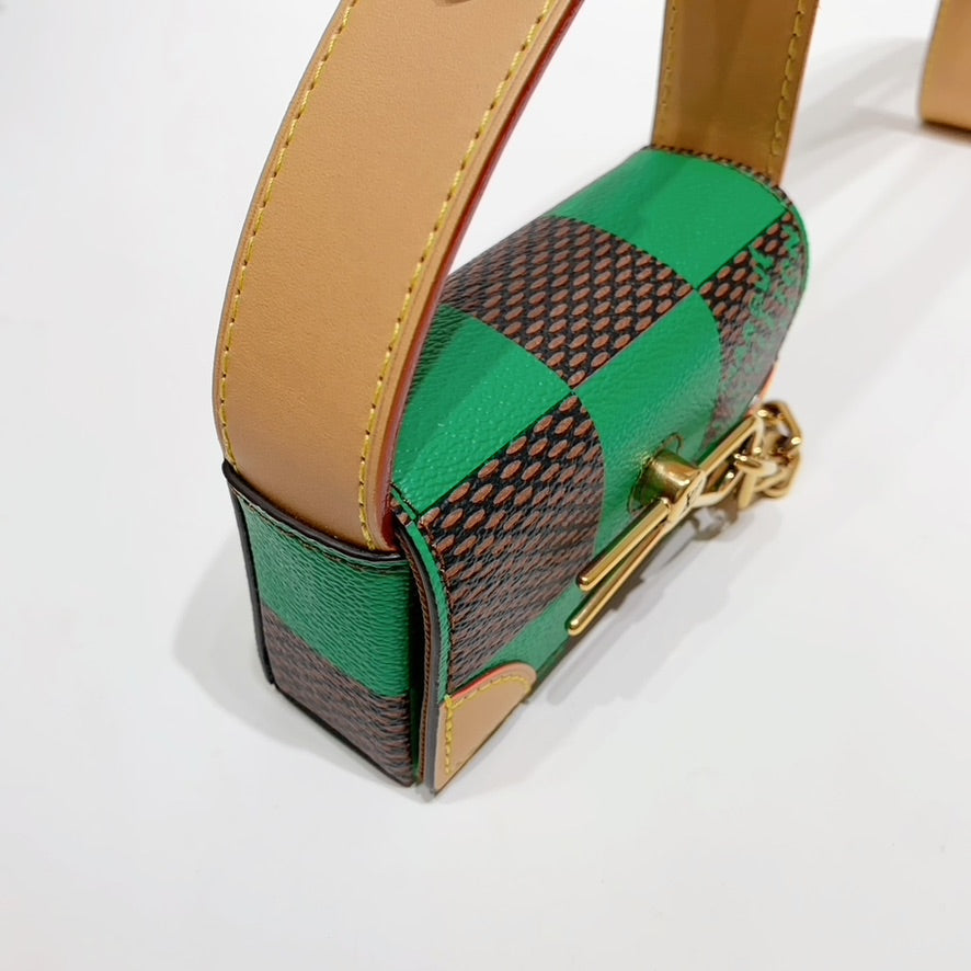 No.001665-5-Louis Vuitton Micro Steamer Damier