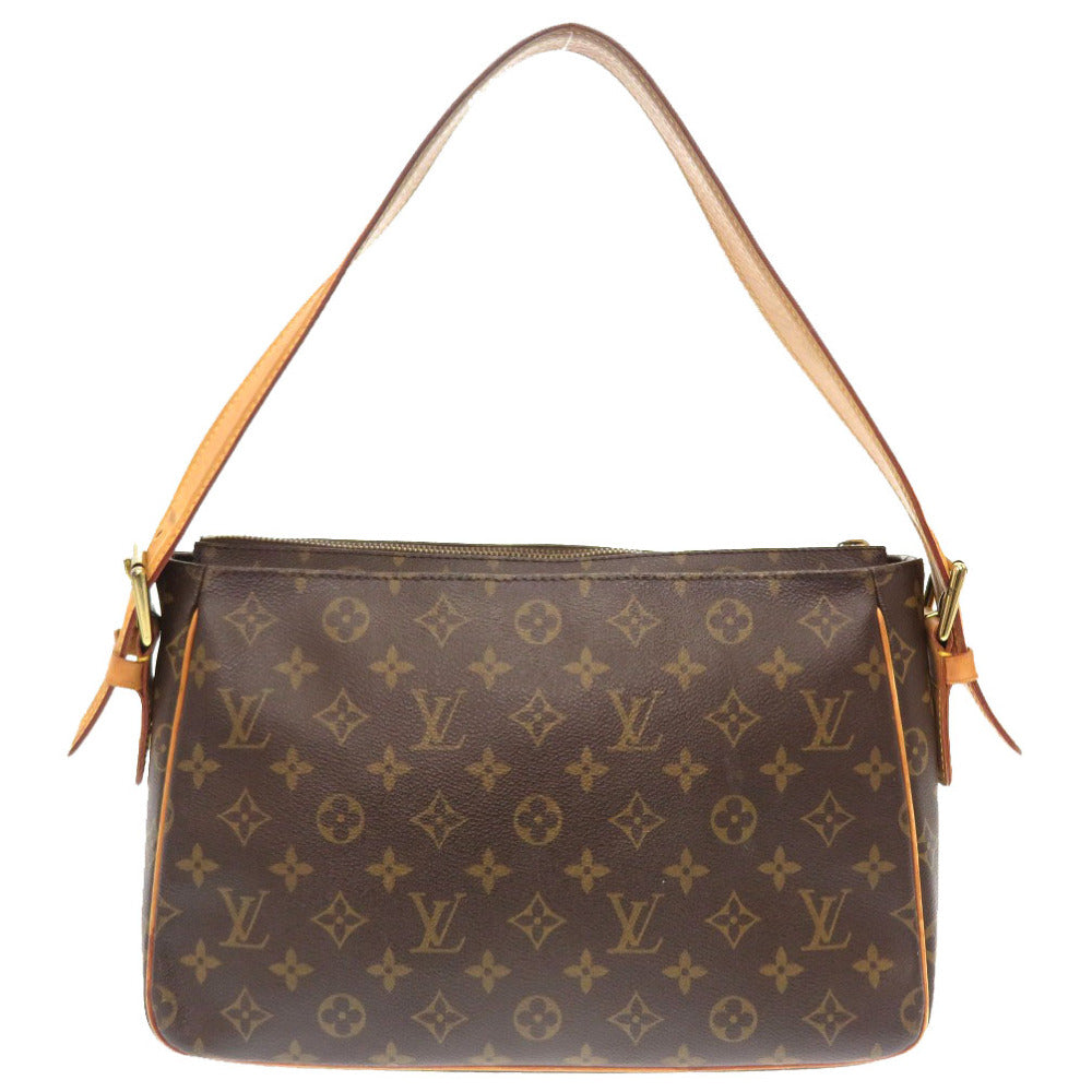 LOUIS VUITTON Shoulder Bag M51163  Monogram canvas Brown Monogram Vivasite GM Women