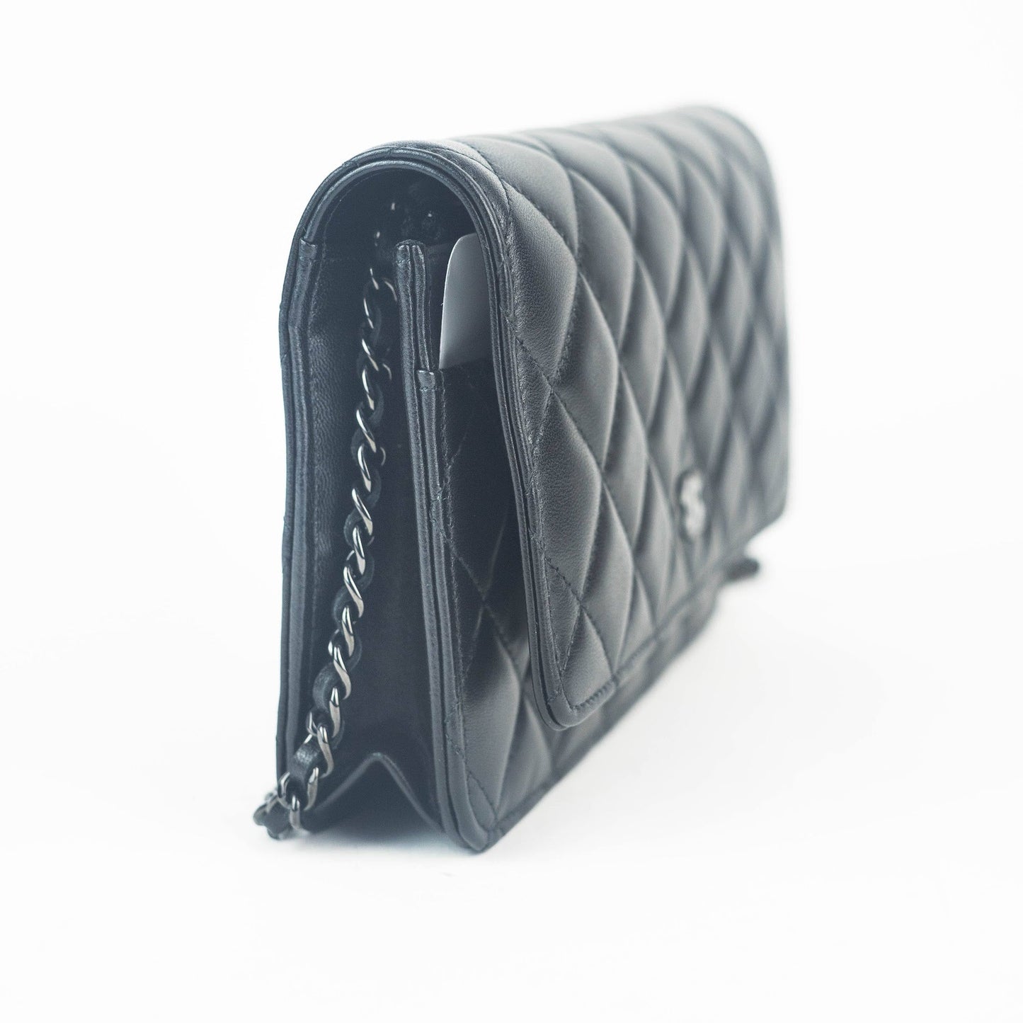Chanel Classic Wallet on Chain black