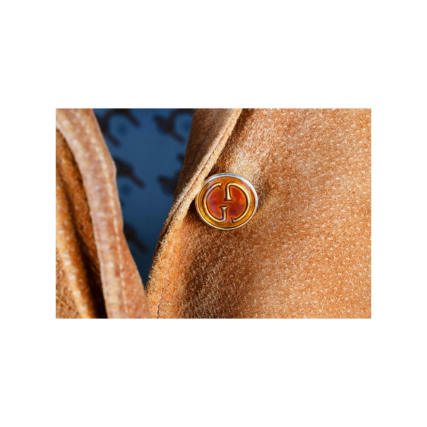 Luxury Gucci Trending 2025 Vintage Suede Long Jacket - '90s