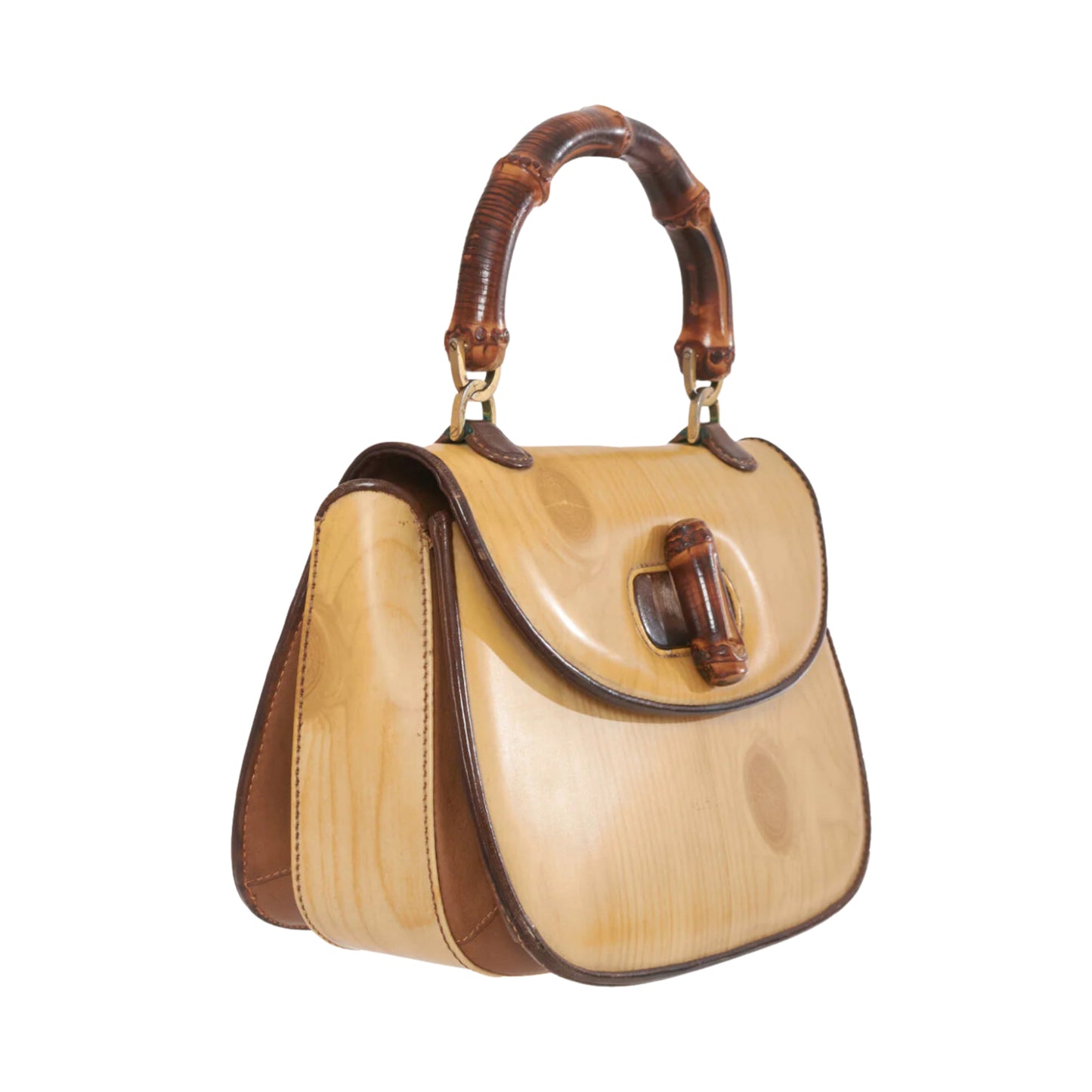 Luxury Gucci Trending 2025 handbag with bamboo handle - '90s