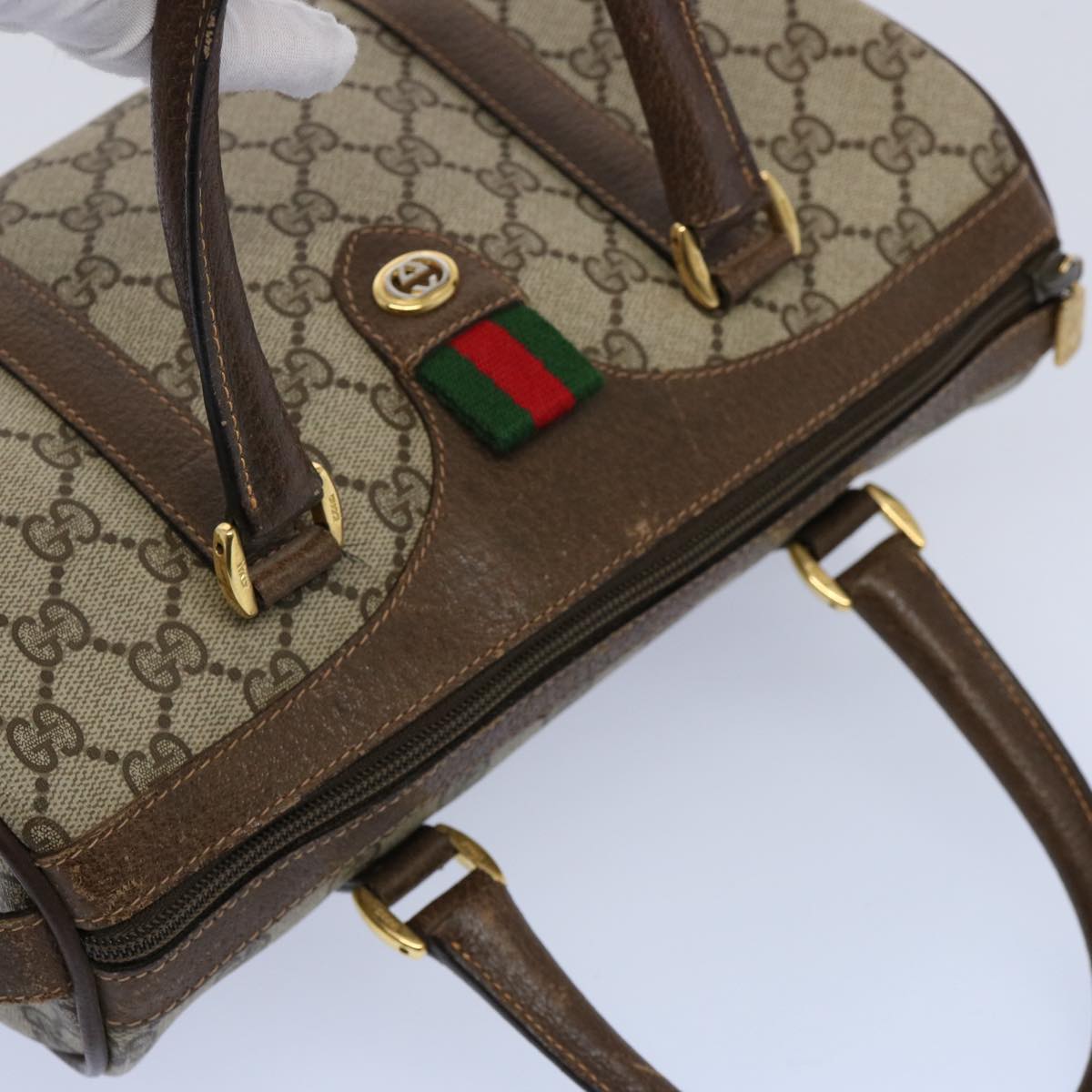 Gucci Boston  Canvas Travel Bag ()