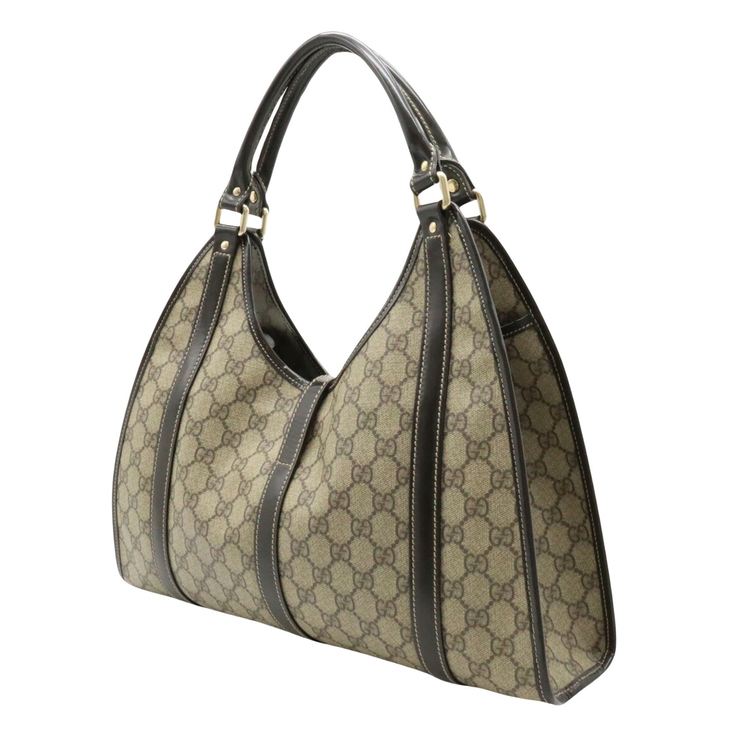 Luxury Gucci Trending 2025 Horsebit  Canvas Shopper Bag ()