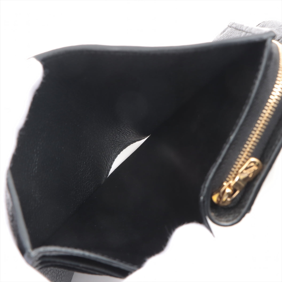 Louis Vuitton Monogram Emplant Portfolio Metis Compact M80880 Noneir Compact Wallet