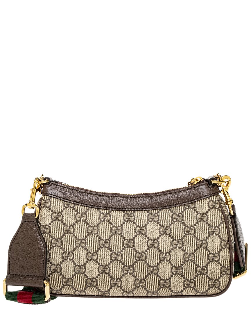 Gucci Ophidia GG Small Canvas & Leather Shoulder Bag