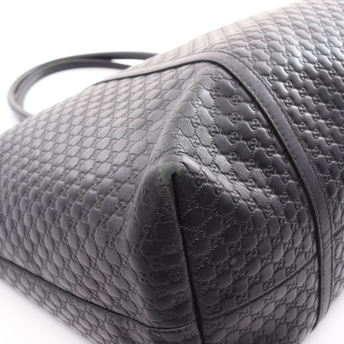 Micro Gg Guccissima Handbag Tote Bag Leather