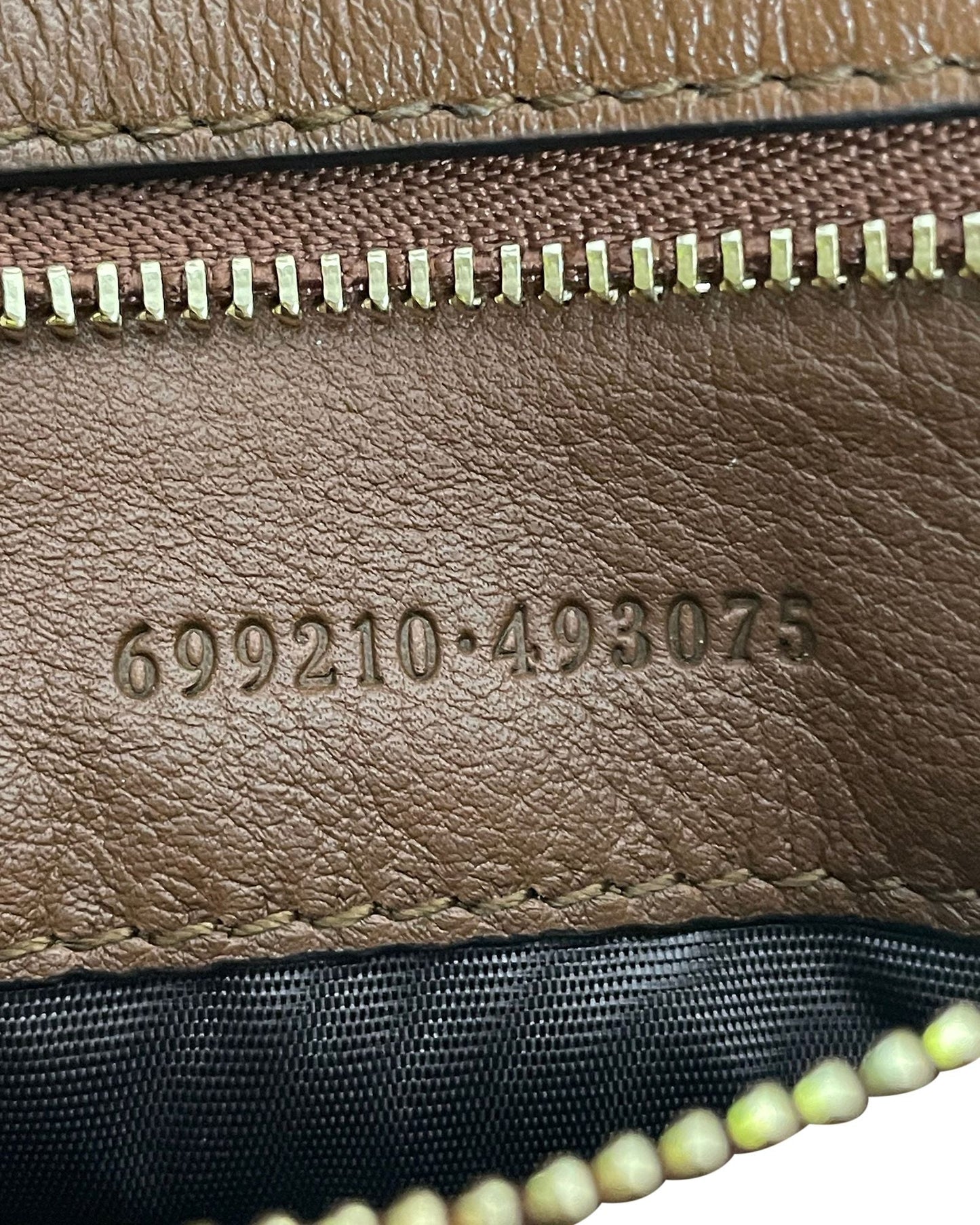 Luxury Gucci Trending 2025 Medium Blondie Crossbody Bag in Brown Leather