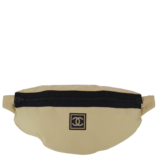 Chanel Beige Sport Line Bum Body Bag