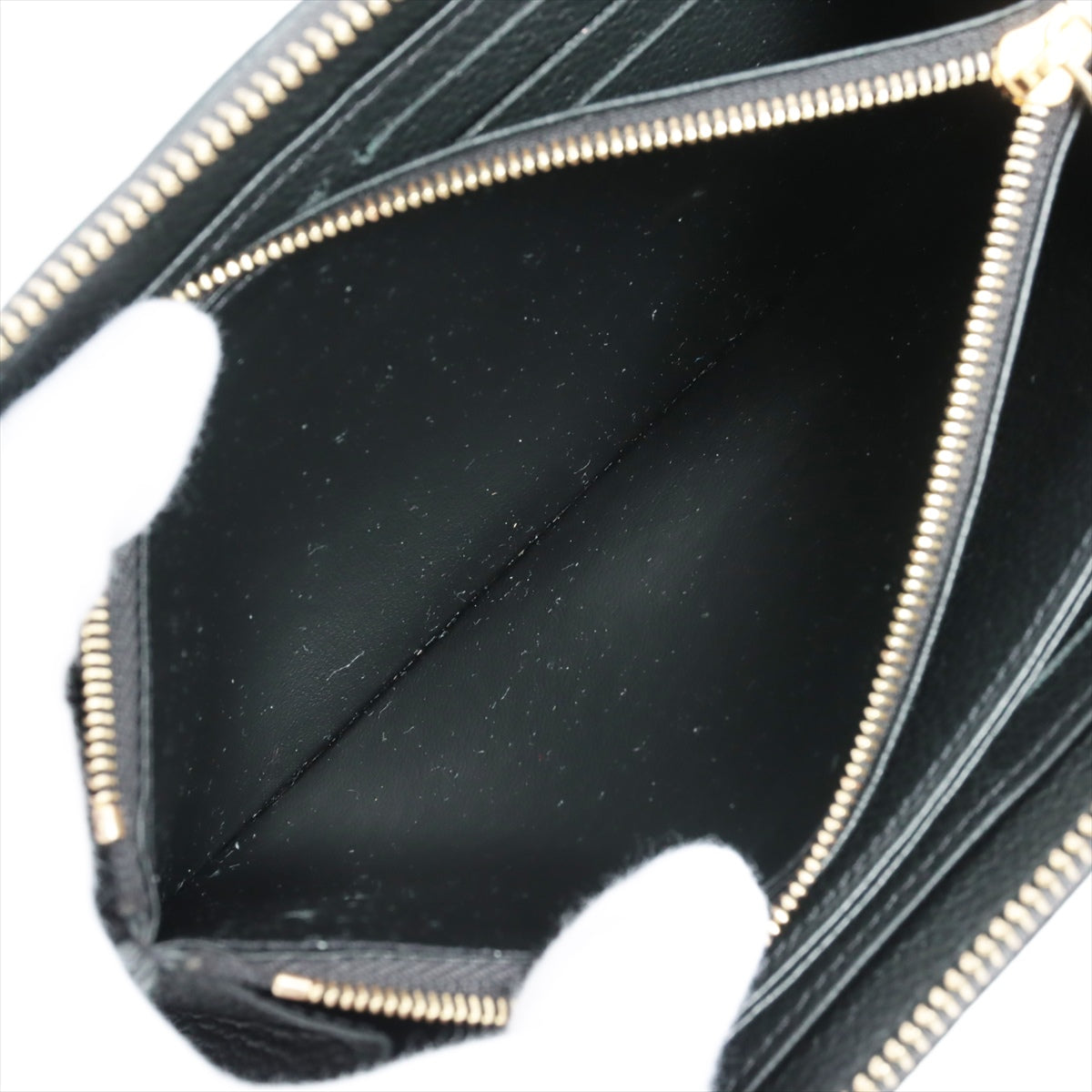 Louis Vuitton Implant  Wallet M61864 Noir Round Jeep Wallet