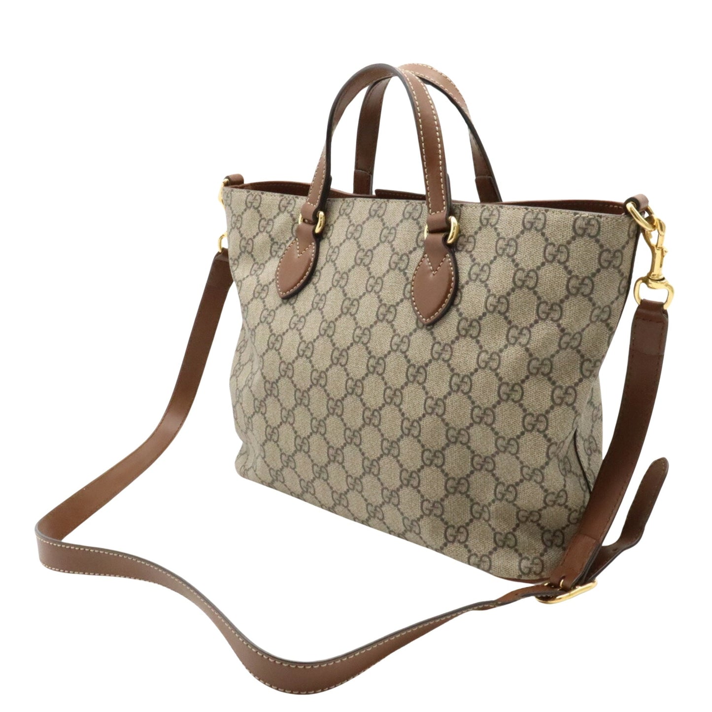 Gucci Gg Supreme  Canvas Tote Bag ()