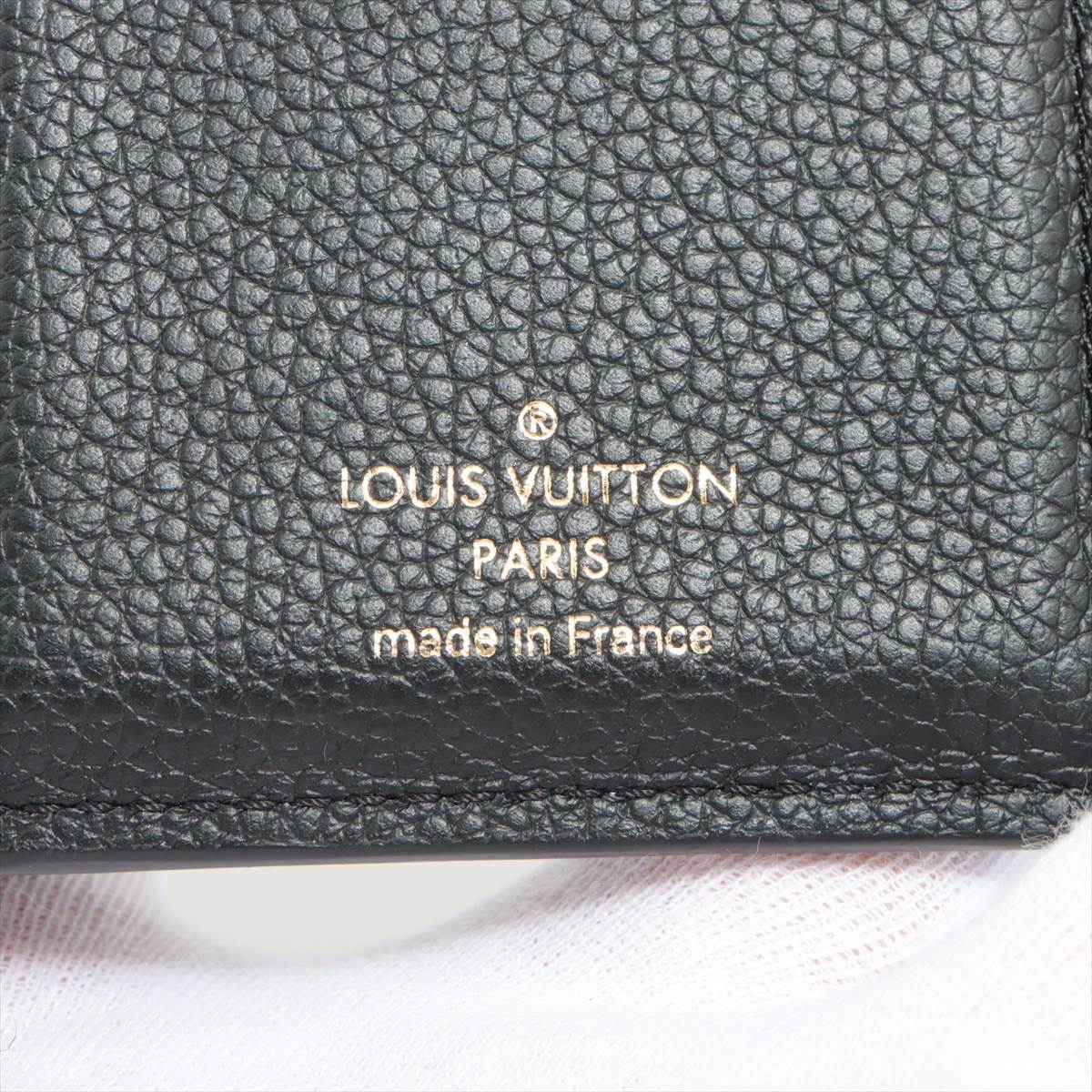 Louis Vuitton Monogram Emplant Portfolio Victoria M64060 Noneir Compact Wallet