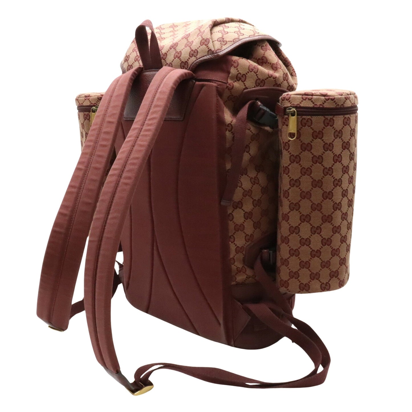 Luxury Gucci Trending 2025 Gg Canvas  Canvas Backpack Bag ()