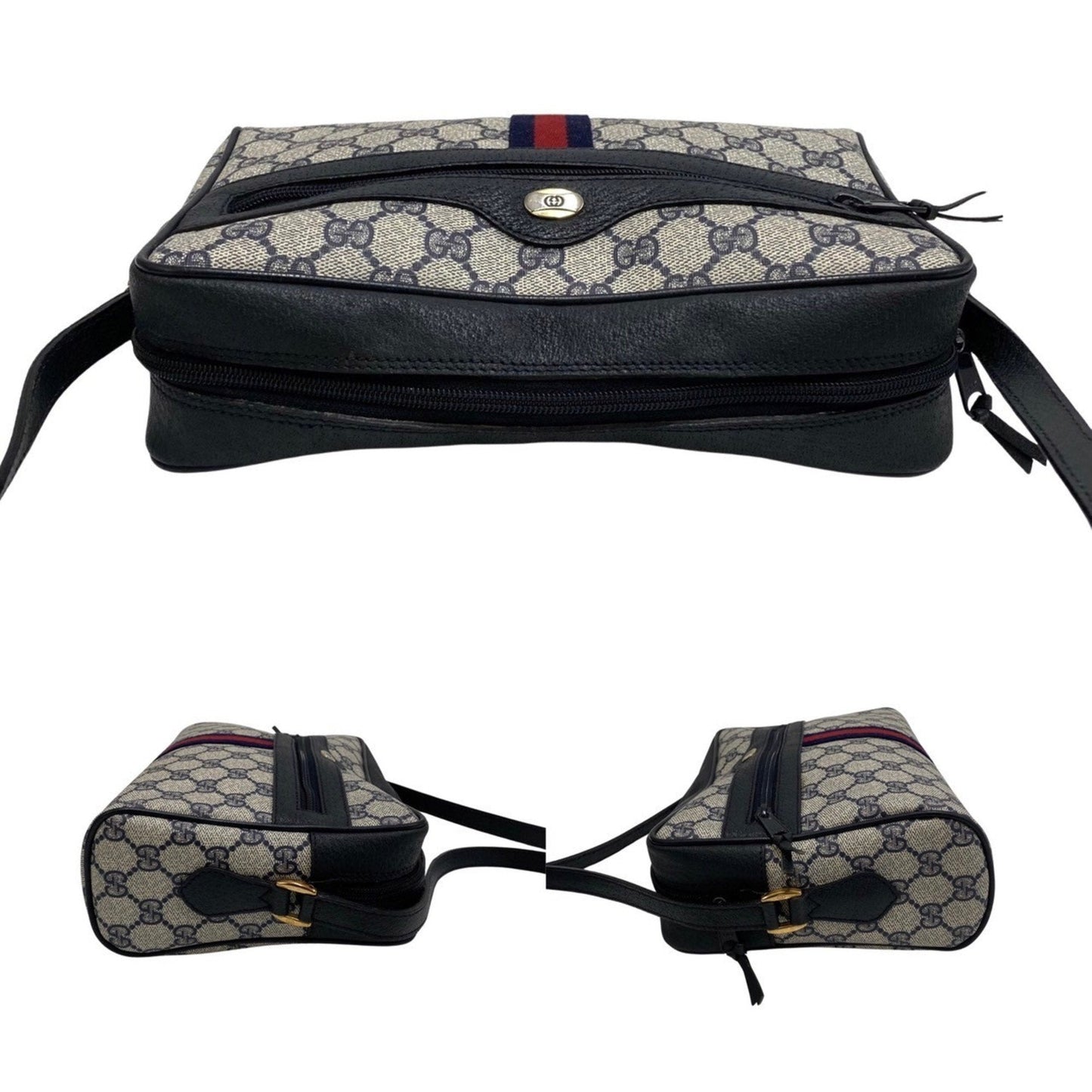 Luxury Gucci Trending 2025 Gg Canvas  Canvas Shoulder Bag ()
