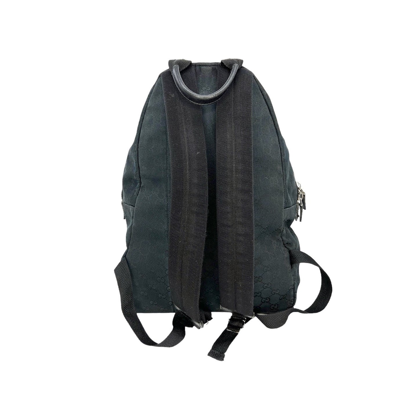 Luxury Gucci GG Monogram Web Medium Classic Backpack